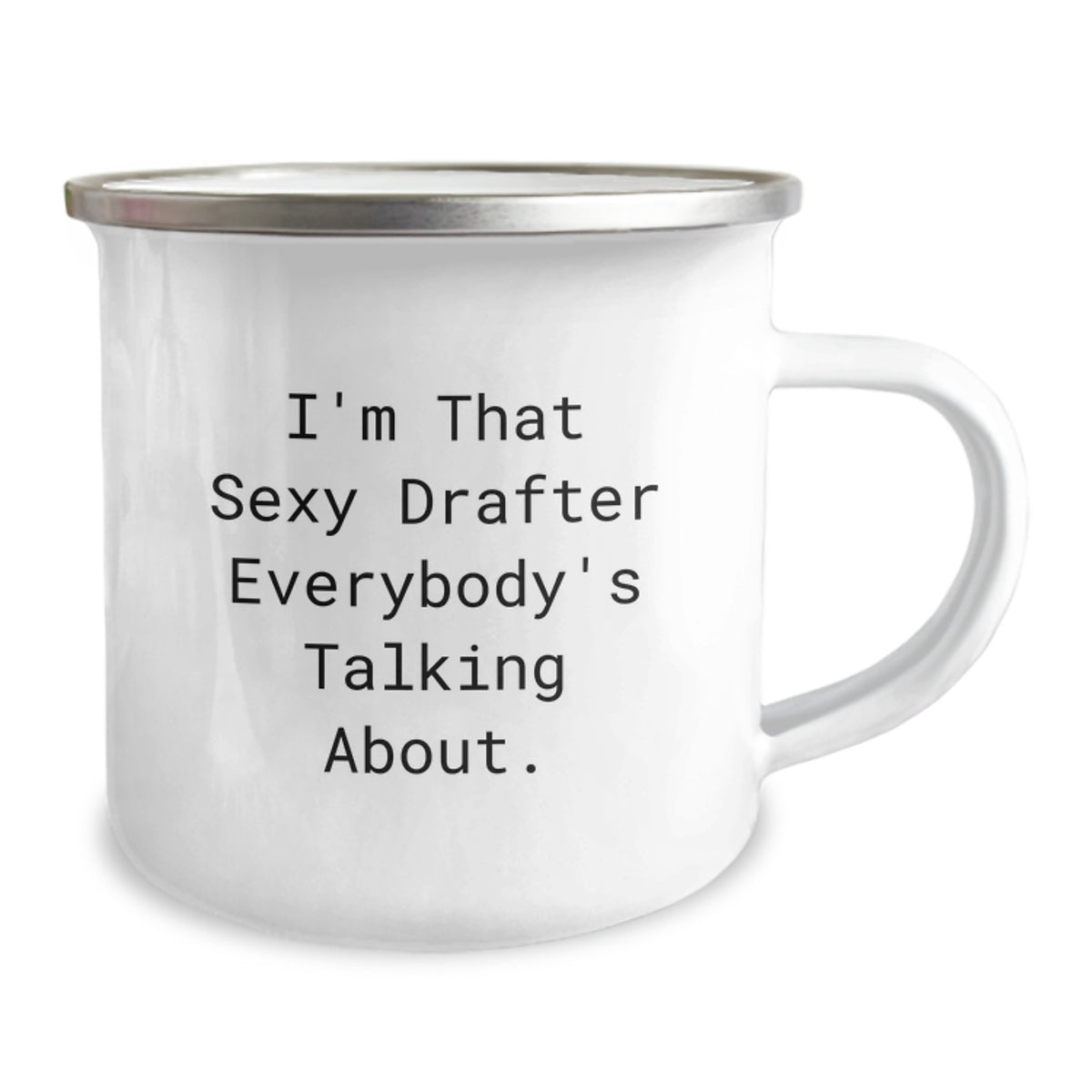 Christmas Gift for Her - Witty Drafter Camping Mug Present - Image 2