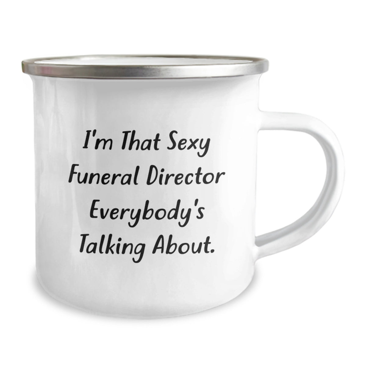 Funeral Director Gift for Him - Witty Keepsake Camping Mug - Image 2