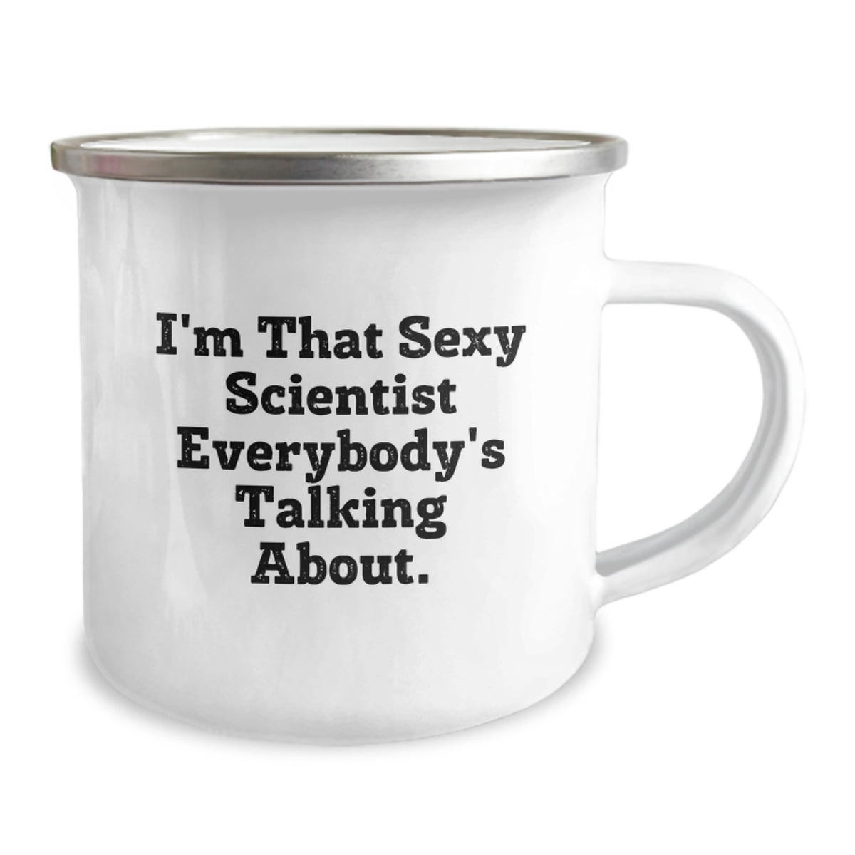 Funny Scientist Gifts from Friends for Men - I'm That Sexy Scientist Everybody's Talking About, Unique Camping Mug for Graduation - Image 2