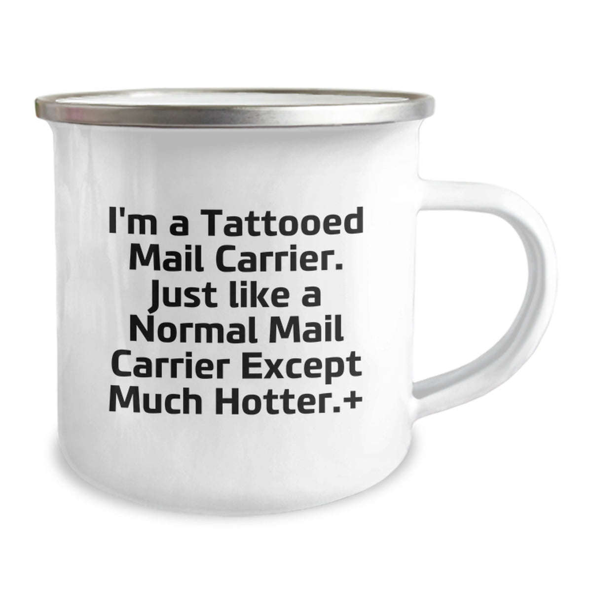 Mail Carrier Gift for Him - A Playful Keepsake Mug - Tattooed Mail - Image 2