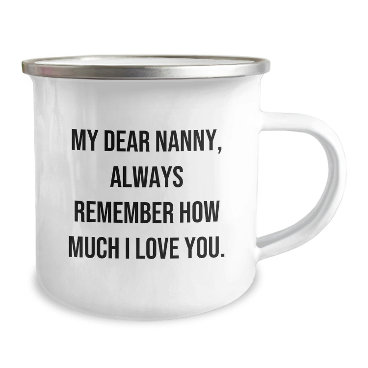 Funny Inspirational Gifts for Nanny Friends from Family - My Dear Nanny Always Remember Mug, Birthday Unique Gifts for Nanny, Camping Mug, Nanny Love Quote - Image 2
