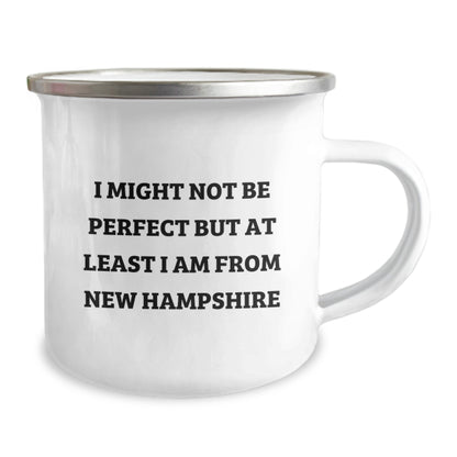 Funny Gifts from New Hampshire, New Hampshire Camping Mug for Friends, Birthday Unique Gift for Men from New Hampshire - Image 2
