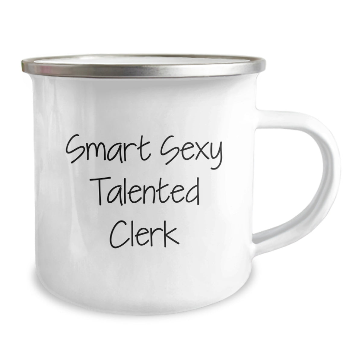 Smart Sexy Talented Clerk Graduation Gift Ideas, Funny Clerk Camping Mug, Gifts for Clerk from Friends, Clerk Men's Graduation Unique Gifts - Image 2