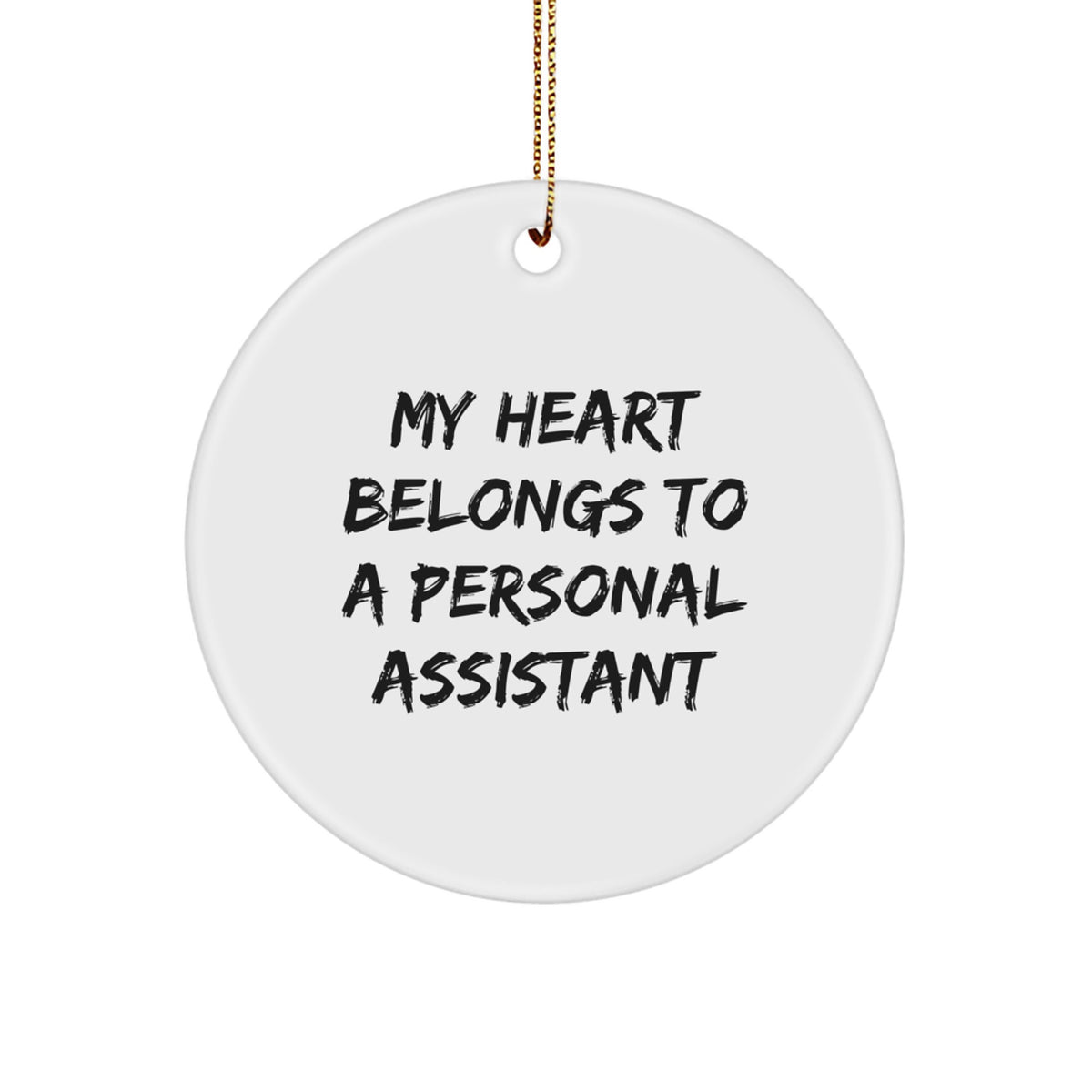 Personal Assistant Essential Christmas Ornament for a Best Friend Gift - Image 1