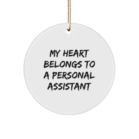 Personal Assistant Essential Christmas Ornament for a Best Friend Gift - Image 1