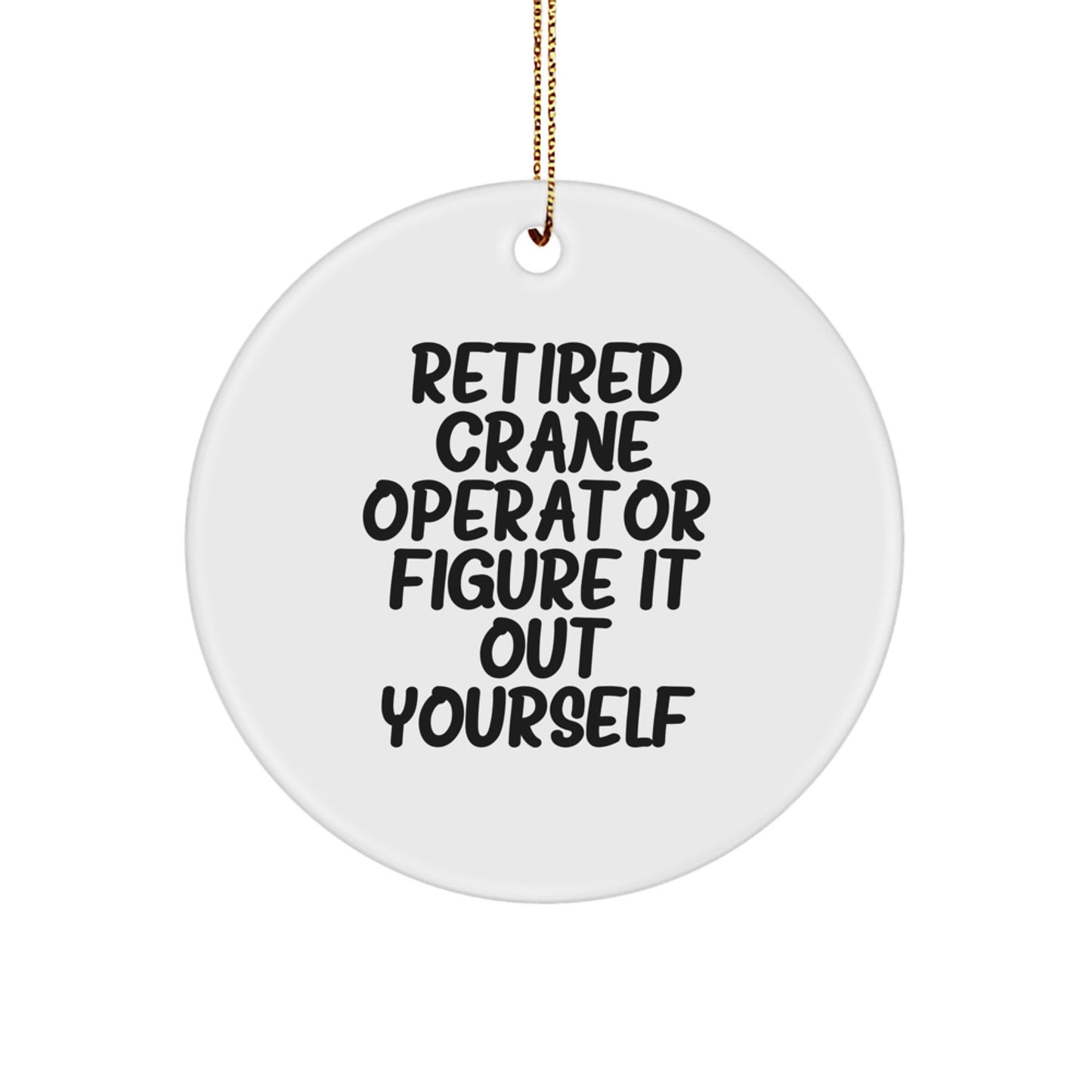 Funny Crane Operator Gifts from Friends and Family for Christmas Unique - Image 1