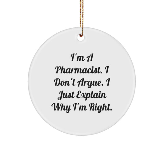 Funny Pharmacist Gifts from Men, for Pharmacist Men, Unique Christmas Unique Gifts - Image 1