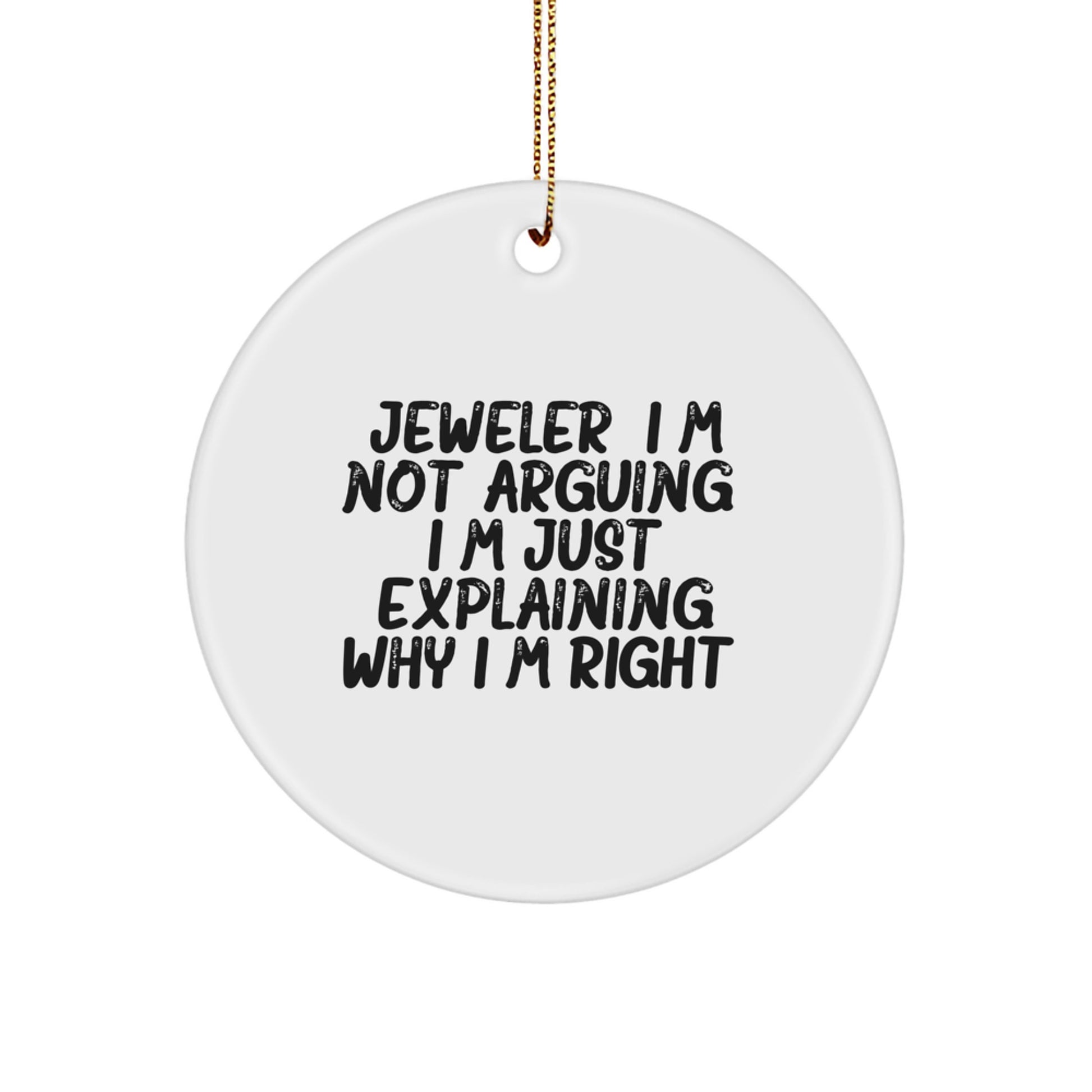 Funny Jeweler Gifts from Friends for Jeweler Men and Women Christmas Unique Decorations - Image 1