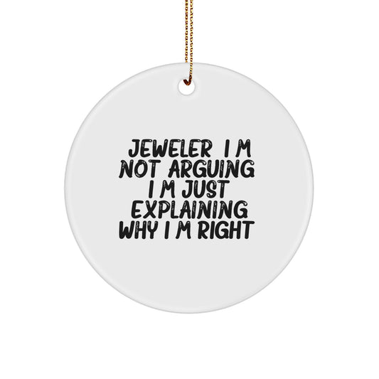 Funny Jeweler Gifts from Friends for Jeweler Men and Women Christmas Unique Decorations - Image 1