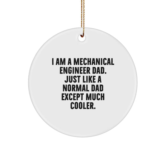 Mechanical Engineer Keepsake Christmas Ornament for Him Gift - Image 1