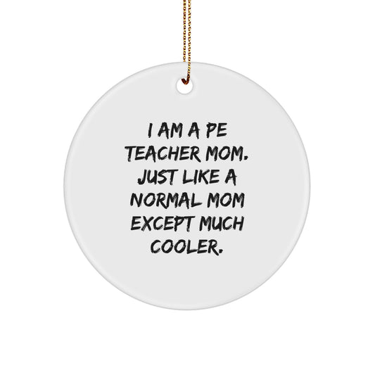 PE Teacher Favorite Christmas Ornament Gift for Kids - Image 1