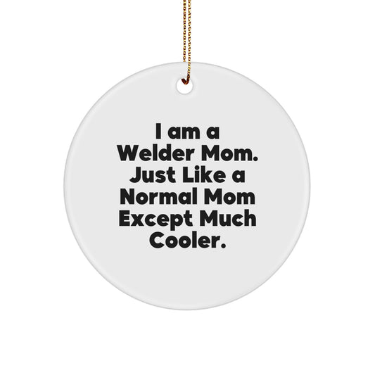 Welder Keepsake Christmas Ornament for Him Gift - Image 1