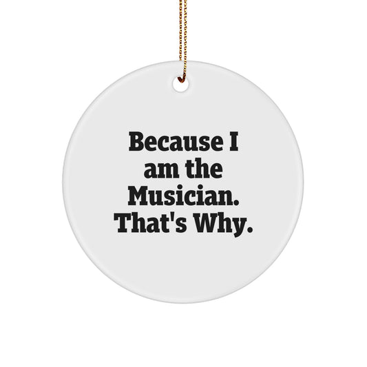 Favorite Musician Christmas Ornament for Kids Gift - Image 1
