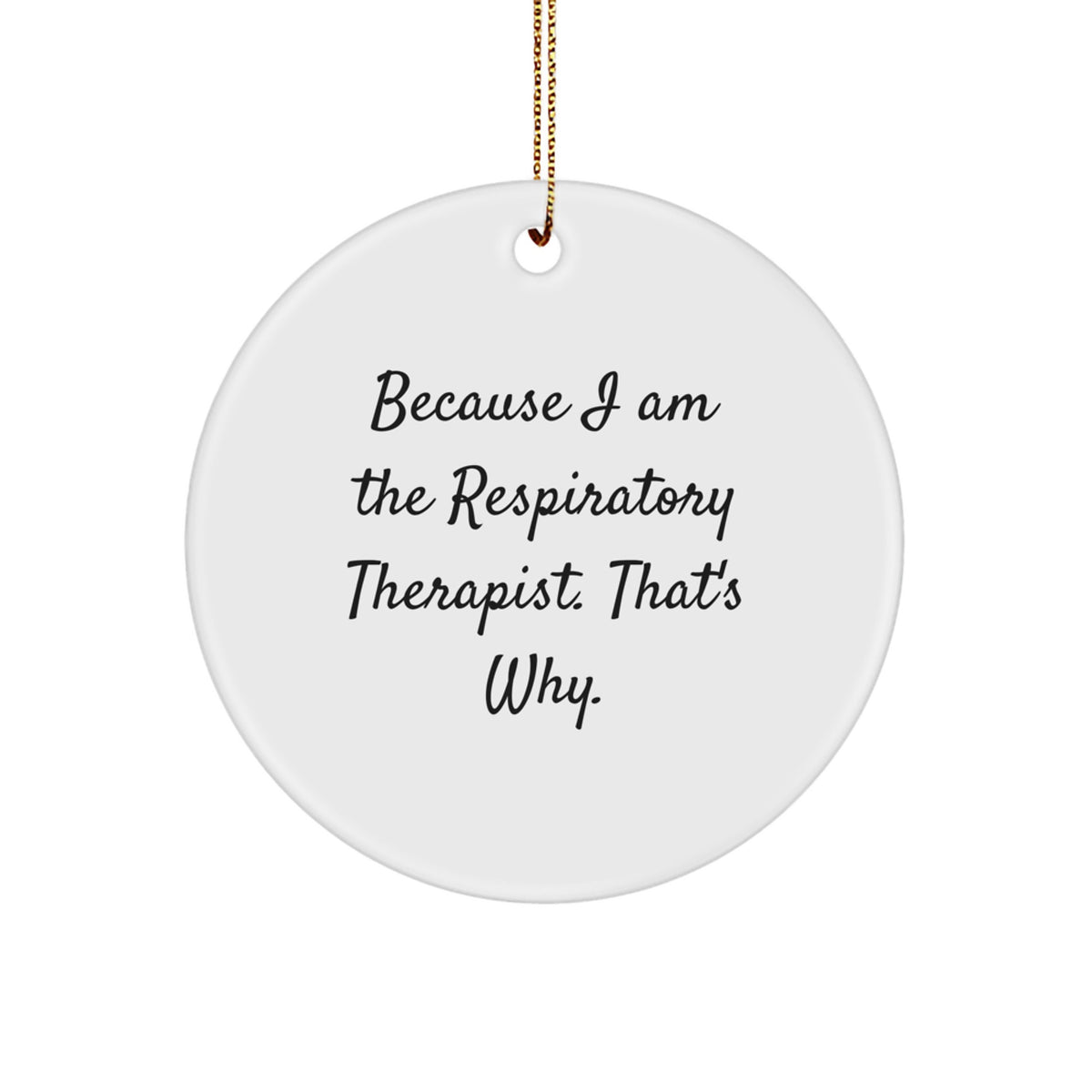 Essential Respiratory Therapist Christmas Ornament for Neighbors Gift - Image 1