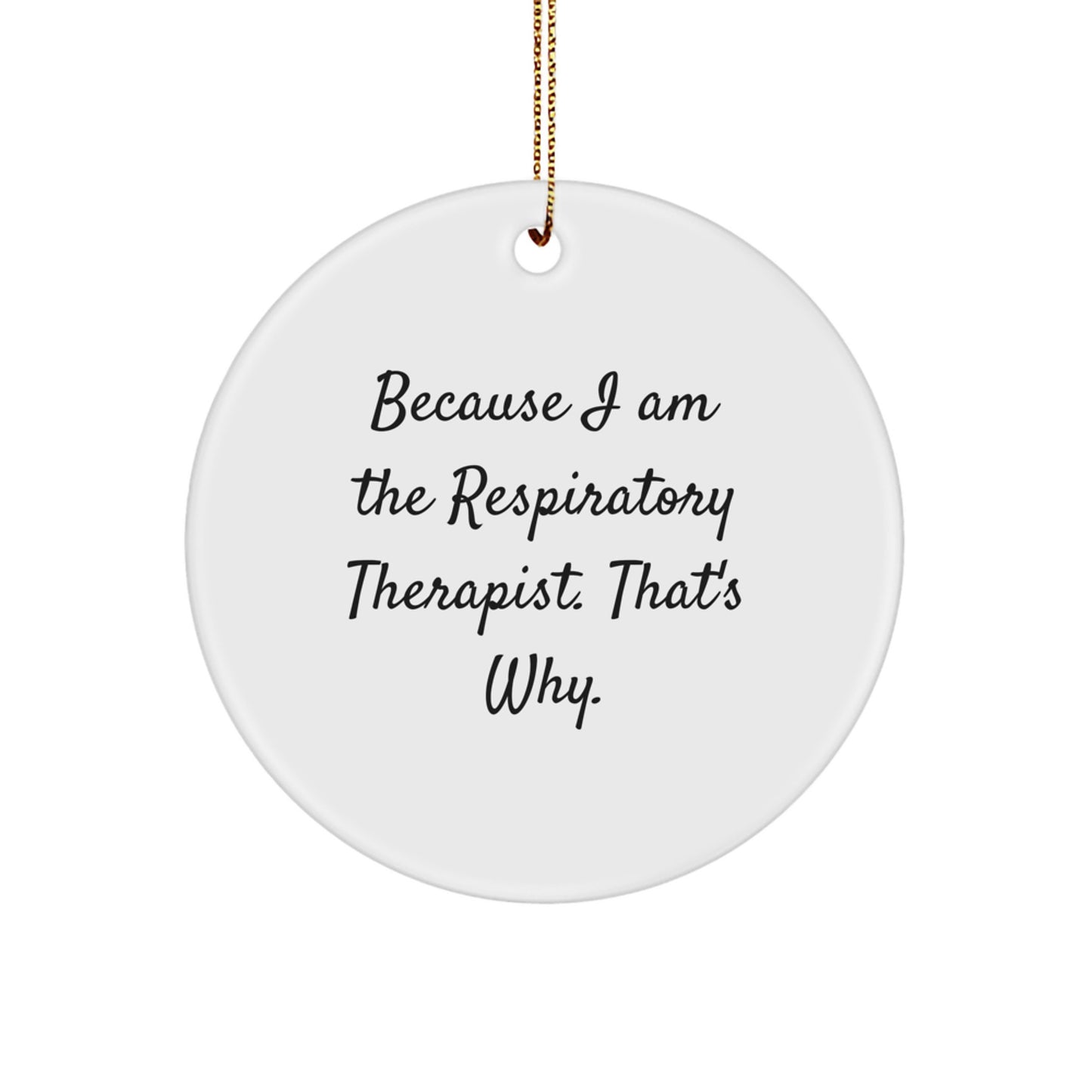 Essential Respiratory Therapist Christmas Ornament for Neighbors Gift - Image 1