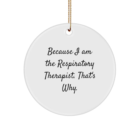 Essential Respiratory Therapist Christmas Ornament for Neighbors Gift - Image 1