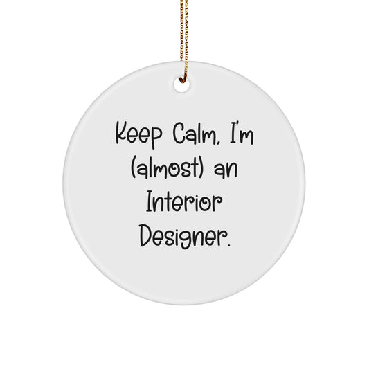 Christmas Gift for Her Interior Designer Keepsake Ornament Present - Image 1