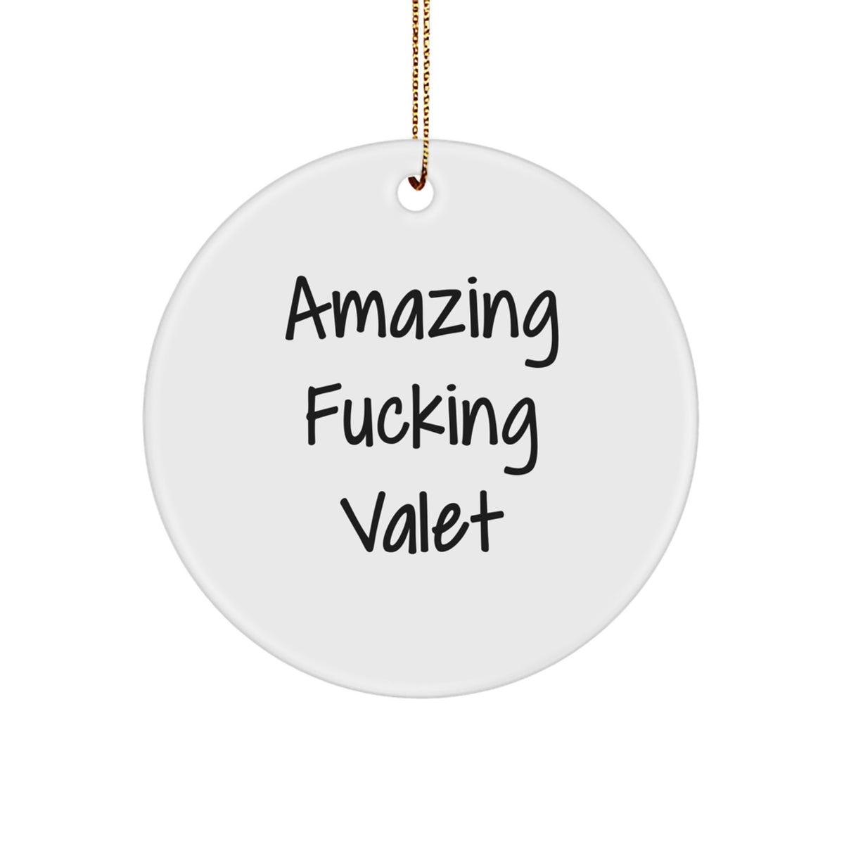 Valet Circle Ornament for Kids Favorite Surprise Christmas Gift - Image 1
