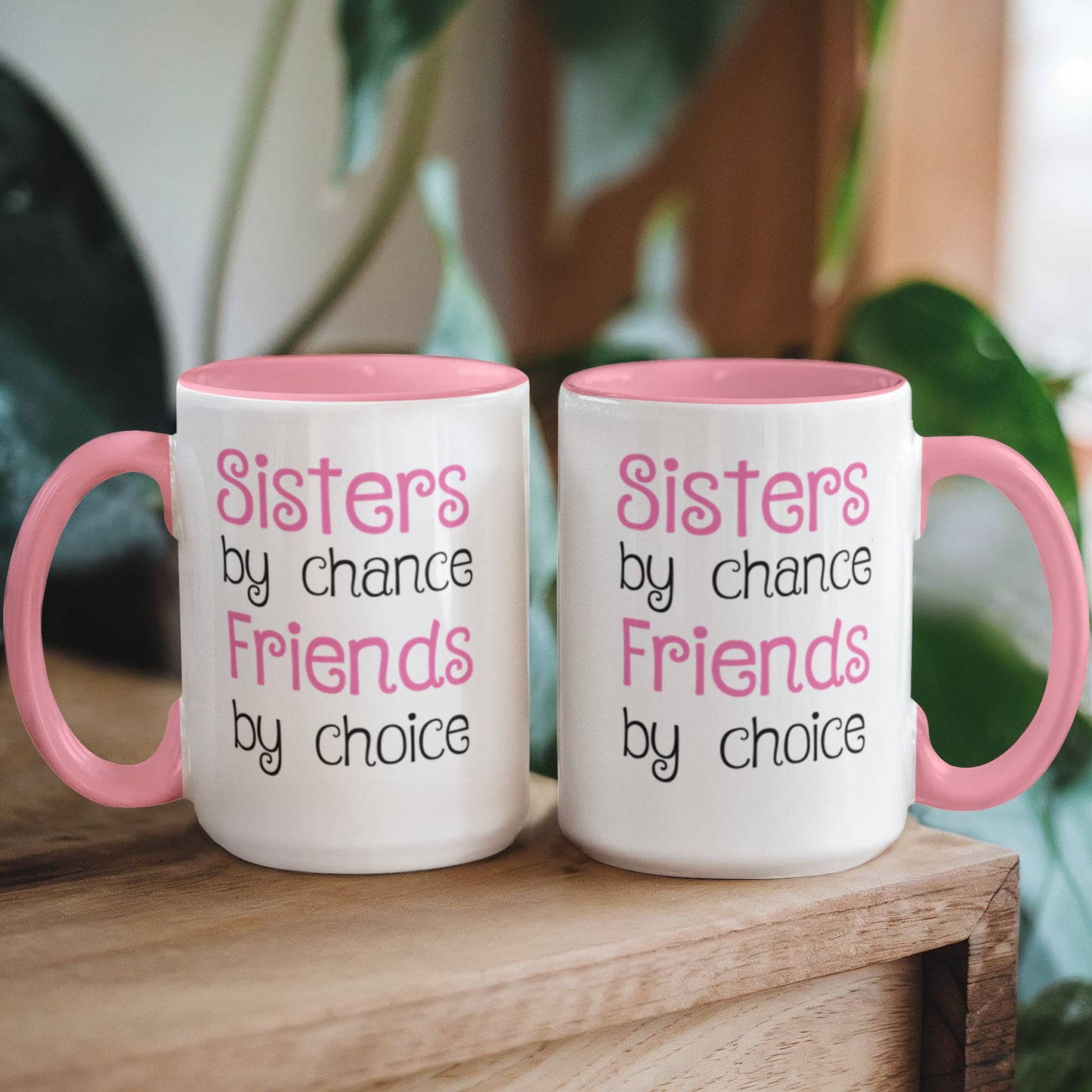 Sisters by Chance, Friends by Choice Coffee Mug