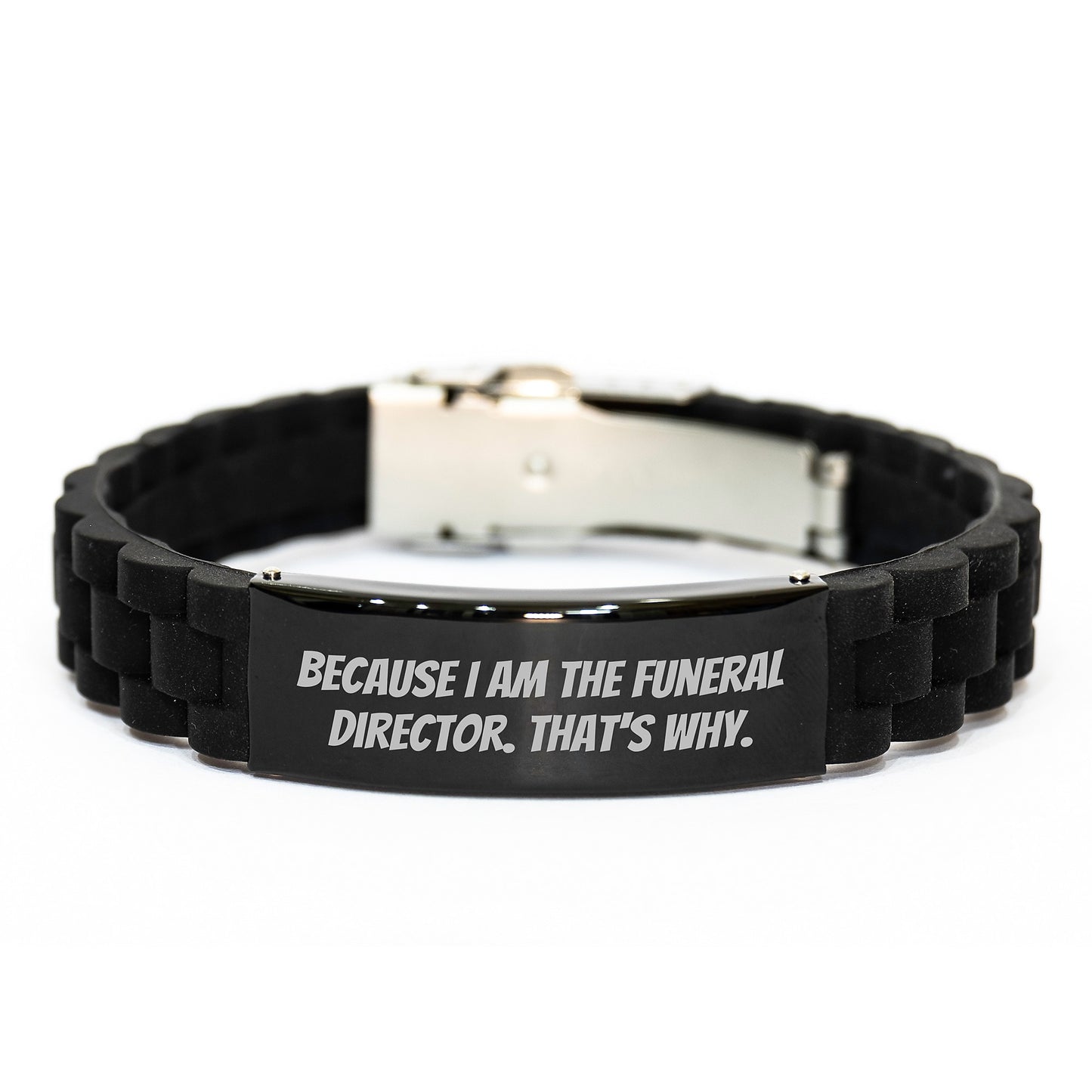 Funeral Director Novelty Glidelock Bracelet for Friends Birthday Gift - Image 1
