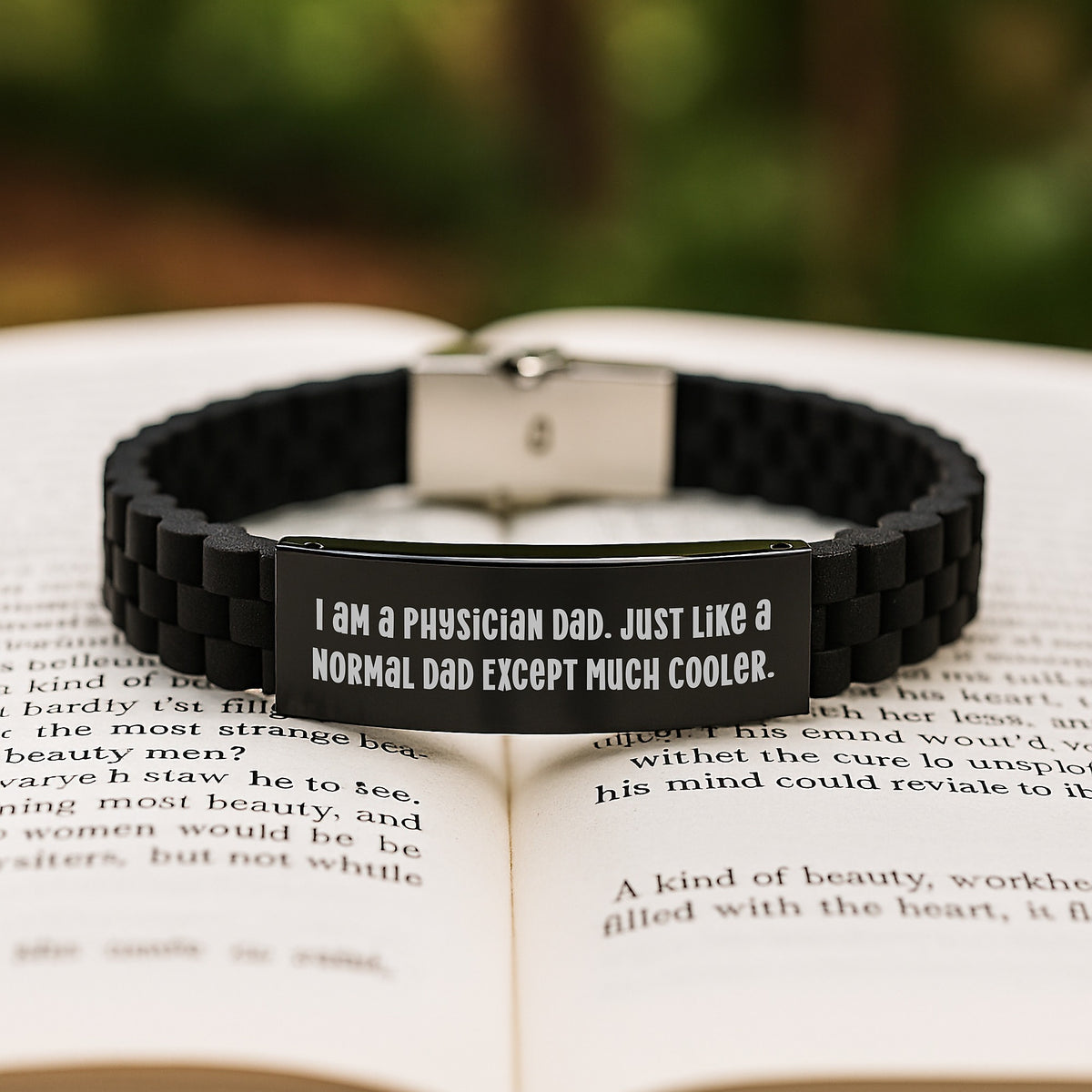 Physician Glidelock Clasp Bracelet Keepsake for Him Birthday Gift - Image 2
