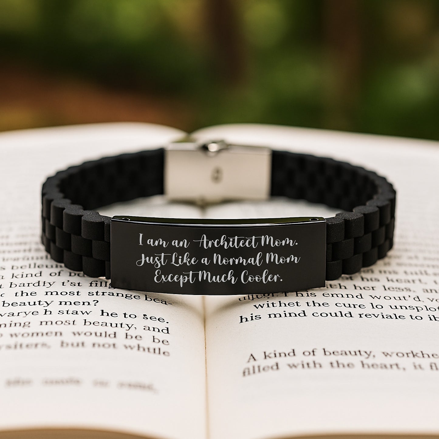 Architect Mom Keepsake Bracelet for Him Birthday Gift - Image 2