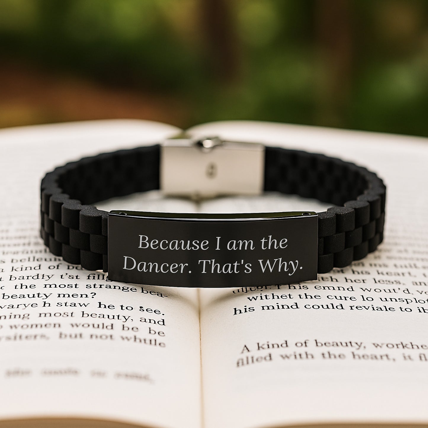 Birthday Gift Keepsake Dancer Bracelet for Him – I Am The Dancer - Image 2
