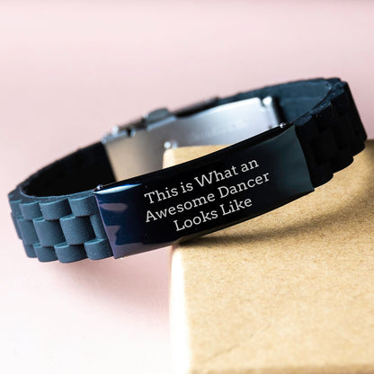 Funny Dancer Gifts for Birthday - Glide lock Clasp Bracelet with Inspirational Quote - Gifts from Friends - Unique Birthday Unique Gifts for Dancer - Image 3