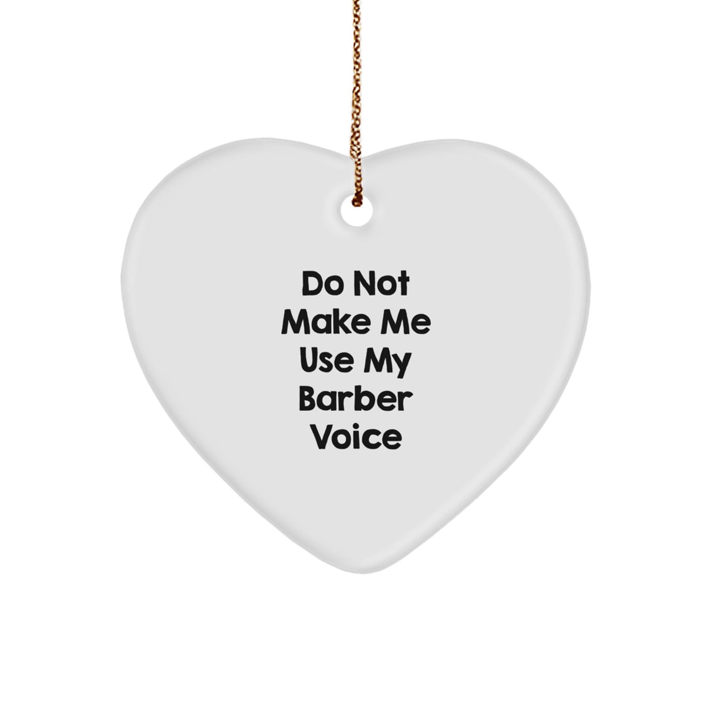 Funny Barber Gifts from Men to Barber Friends at Christmas Unique Gifts - Image 1