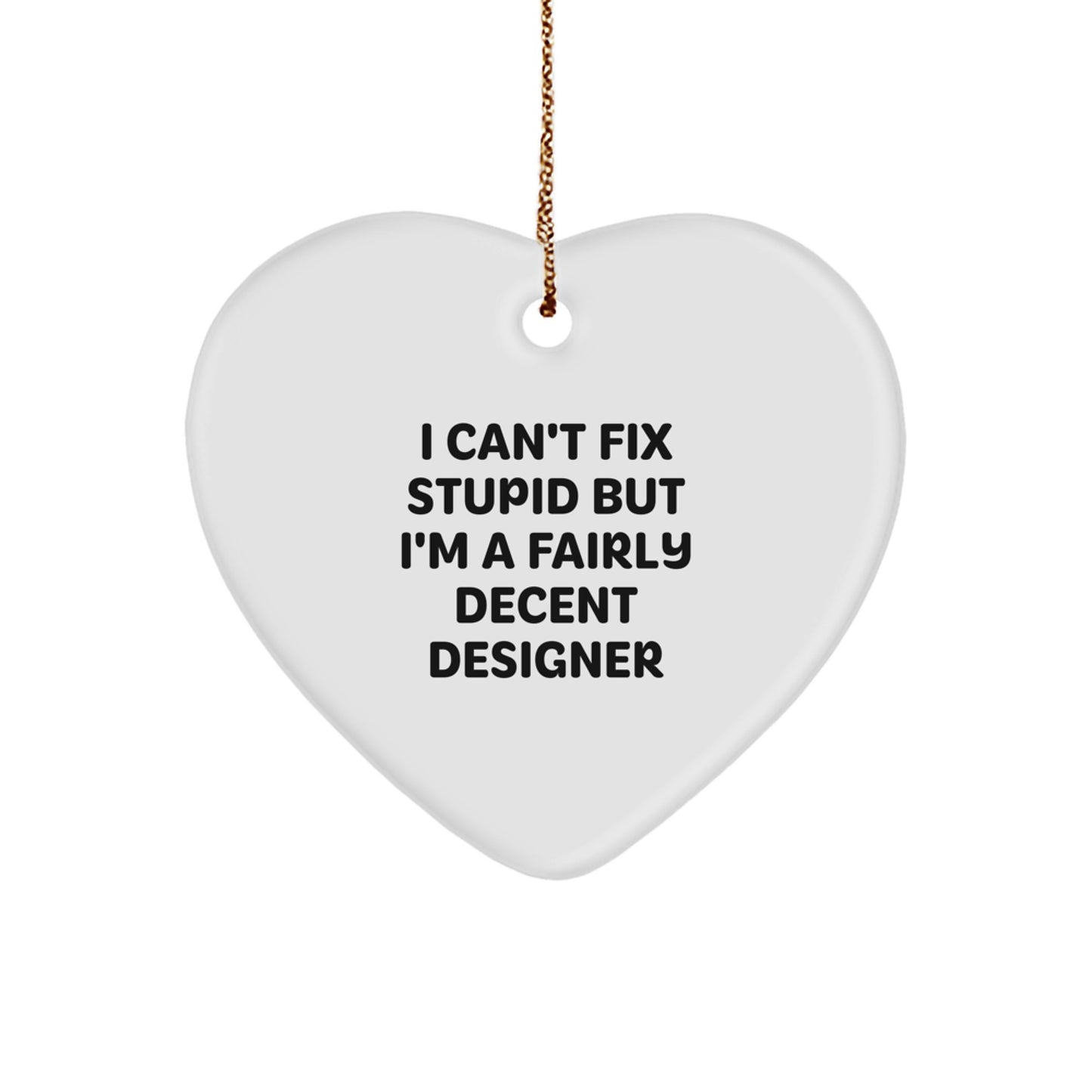 Designer Christmas Ornaments for Him Funny Gift Idea from Dad to Son - Image 1