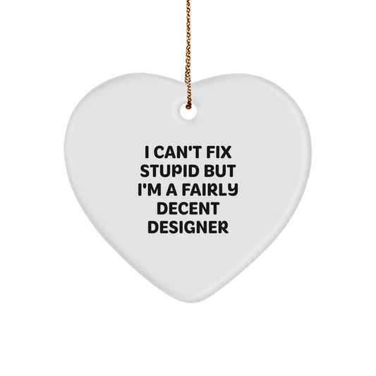 Designer Christmas Ornaments for Him Funny Gift Idea from Dad to Son - Image 1