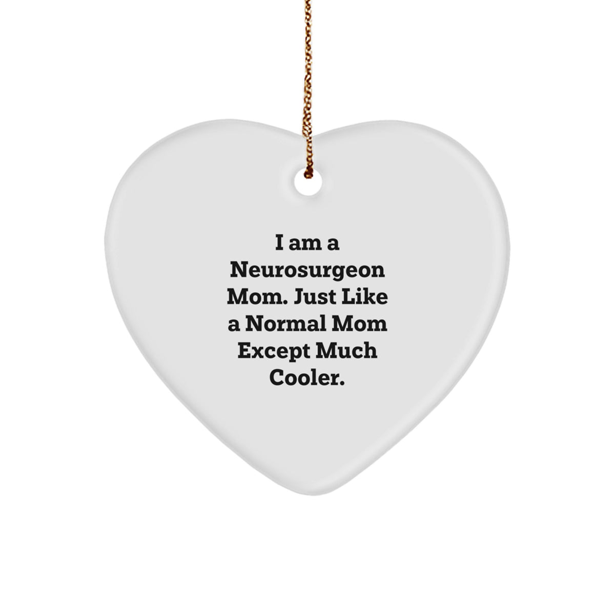 Neurosurgeon Keepsake Christmas Ornament for Him Gift - Image 1