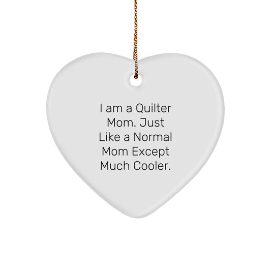 Quilter Keepsake Christmas Ornament for Him Gift - Image 1