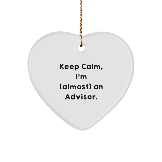 Advisor Keepsake Christmas Ornament for Him Gift – Holiday Keepsake - Image 1