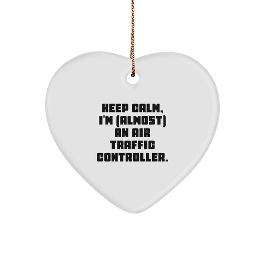 Air Traffic Controller Keepsake Christmas Ornament for Him Gift - Image 1