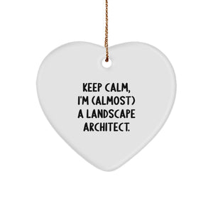 Landscape Architect Christmas Ornament Gift, Essential for a Best Friend - Image 1