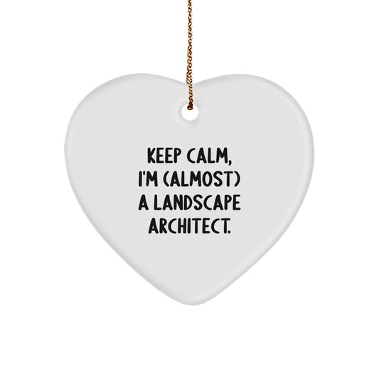 Landscape Architect Christmas Ornament Gift, Essential for a Best Friend - Image 1