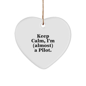 Pilot Keepsake Christmas Ornament for Him Gift - Image 1
