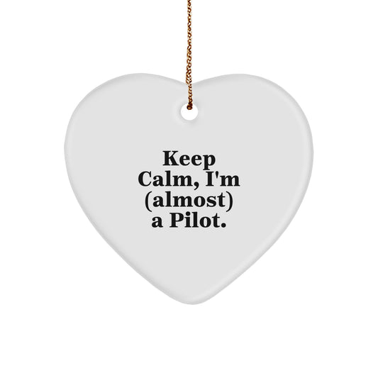 Pilot Keepsake Christmas Ornament for Him Gift - Image 1