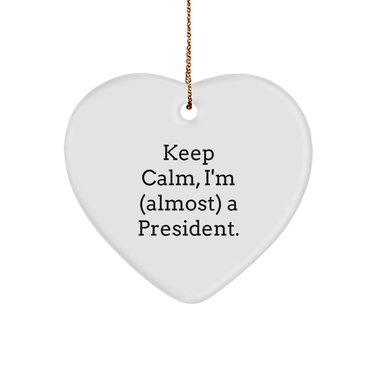 President Favorite Kids Christmas Ornament Gift - Image 1