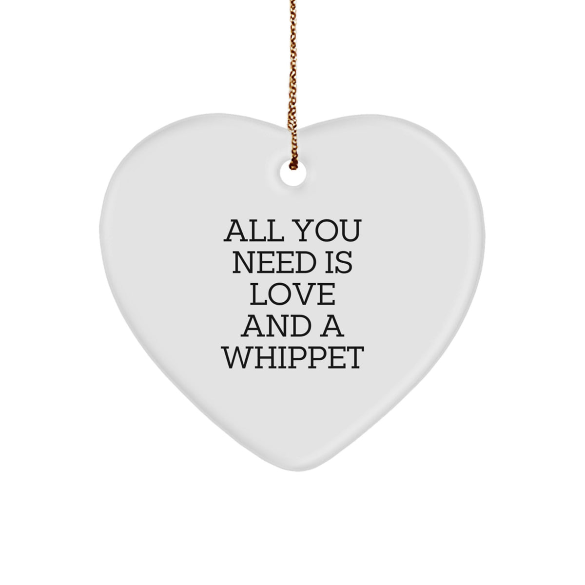 Whippet Dog Lover Gifts from Men to Family, Christmas Unique Ornaments for Home Decor - Image 1
