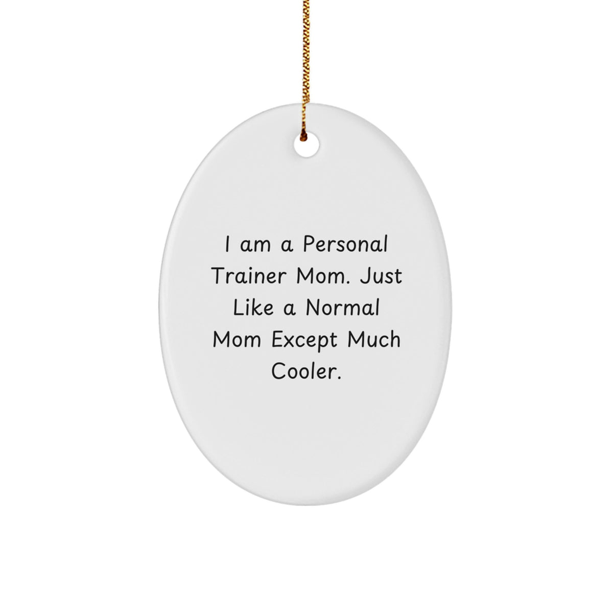 Personal Trainer Christmas Ornament for Her Present Keepsake Gift - Image 1