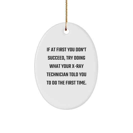 X-Ray Technician Keepsake Christmas Ornament for Him Holiday Gift - Image 1