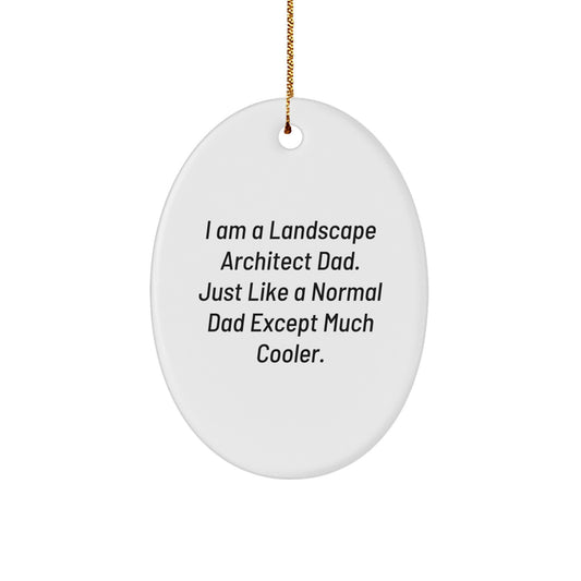 Landscape Architect Keepsake Christmas Ornament for Him Gift - Image 1