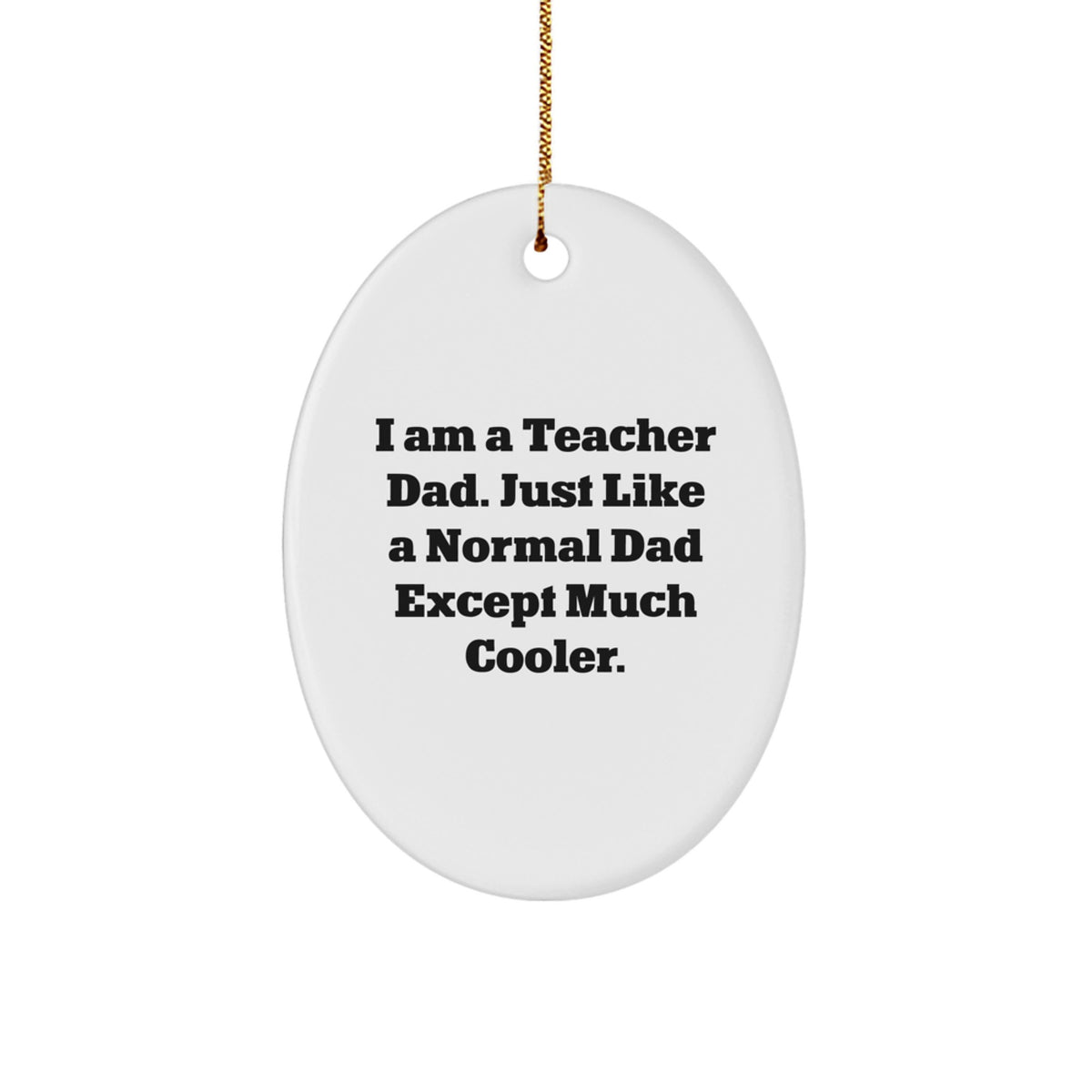 Christmas Gift for Her Teacher Ornament Present - Image 1