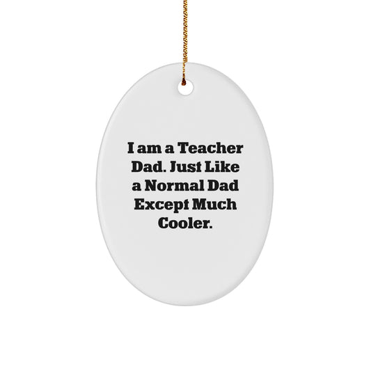 Christmas Gift for Her Teacher Ornament Present - Image 1