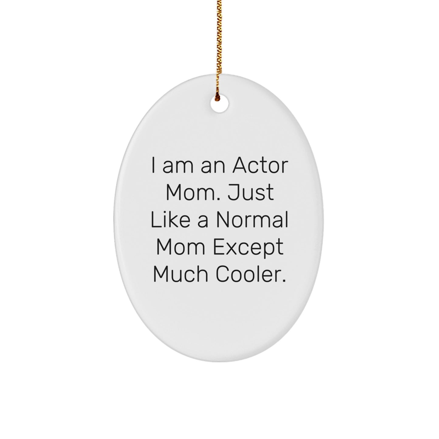Actor Keepsake Christmas Ornament for Him Gift - Image 1