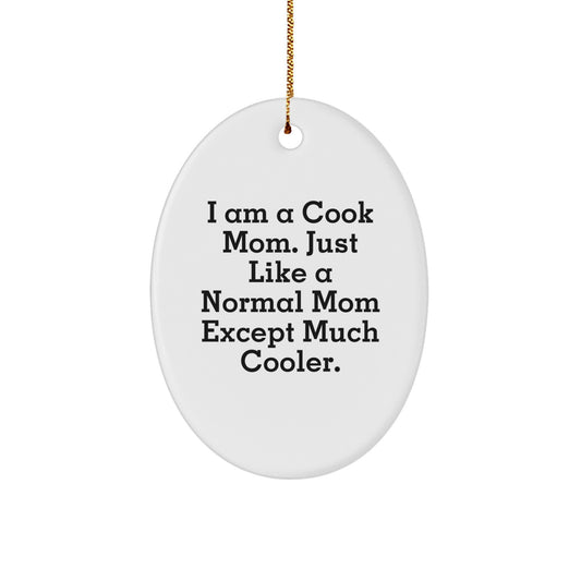 Cook Mom Keepsake Christmas Tree Ornament for Him Holiday Gift - Image 1