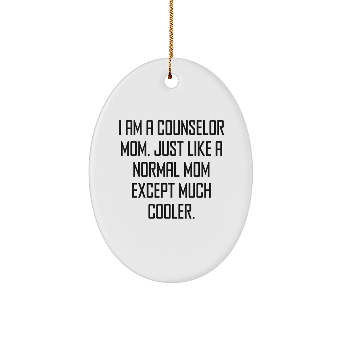 Counselor Keepsake Christmas Ornament for Him Tree Decoration Gift - Image 1