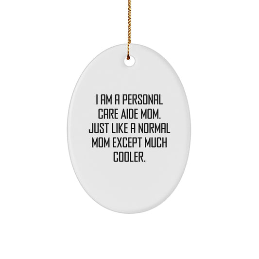 Personal Care Aide Keepsake Christmas Ornament for Him Gift - Image 1